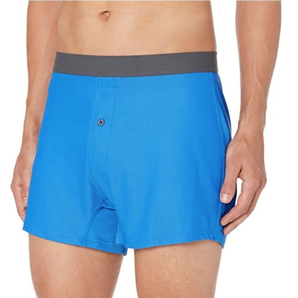 Am Essentials Men's Quick-Dry Boxer Size M Underwear NWOT